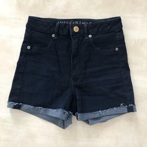 American Eagle high rise super stretch shorts